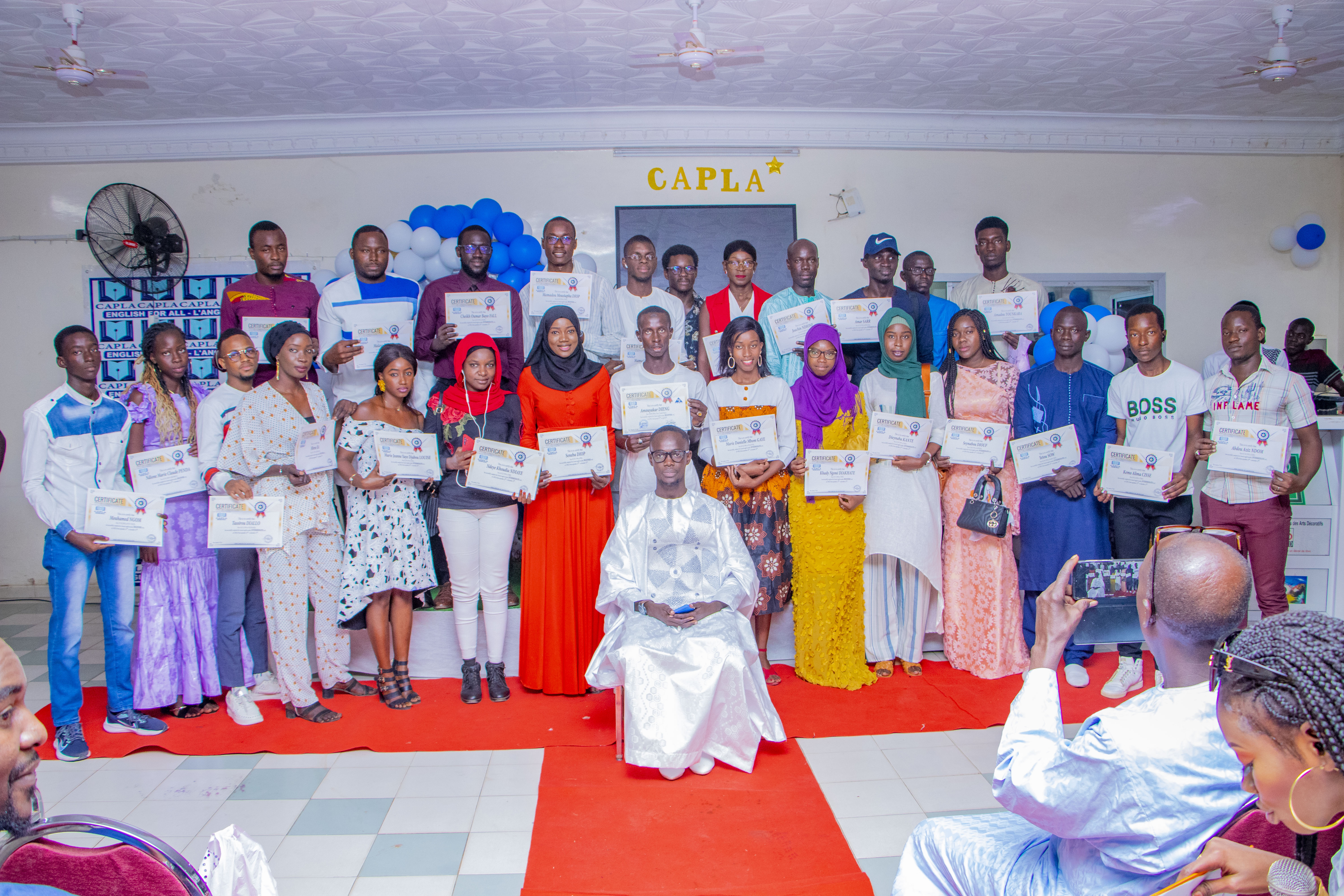 Remise de diplômes CAPLA