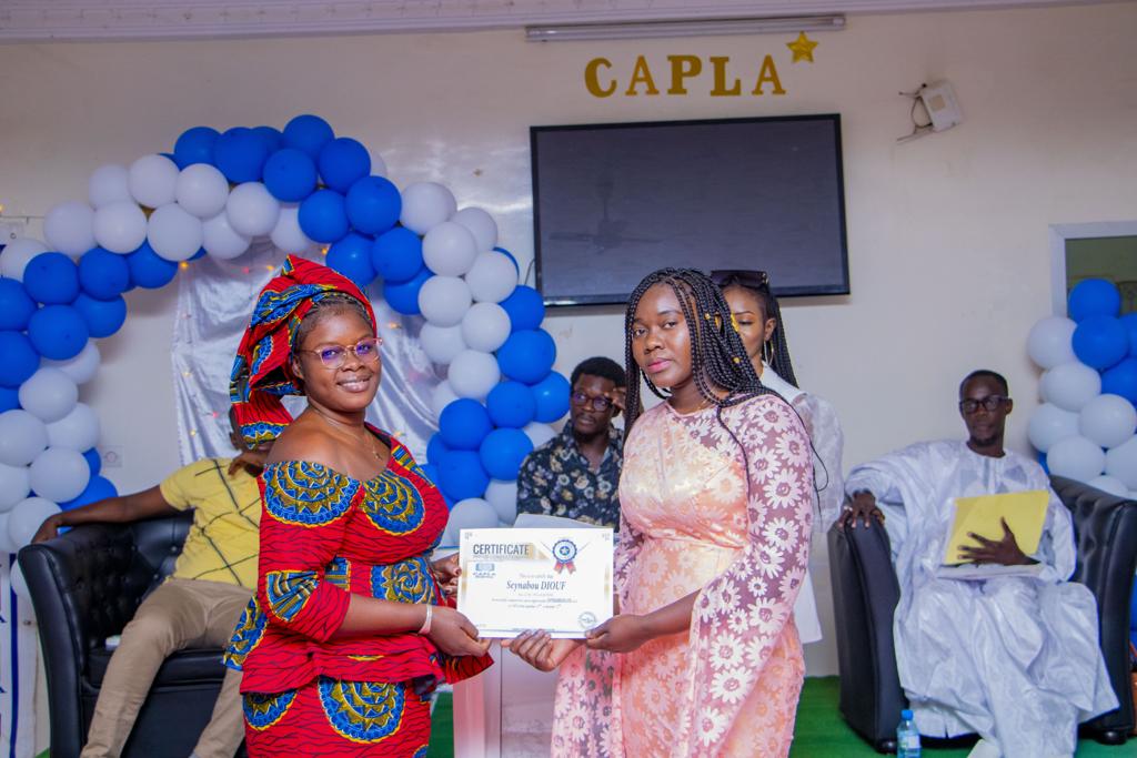 Cérémonie de remise de diplômes CAPLA